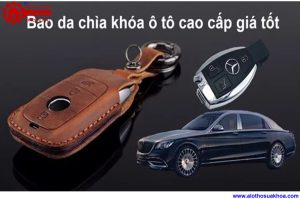 Bao da chìa khóa xe Mercedes cao cấp đẹp độc lạ