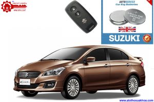 Cách thay pin chìa khoá ôtô Suzuki Ciaz đơn giản và an toàn nhất