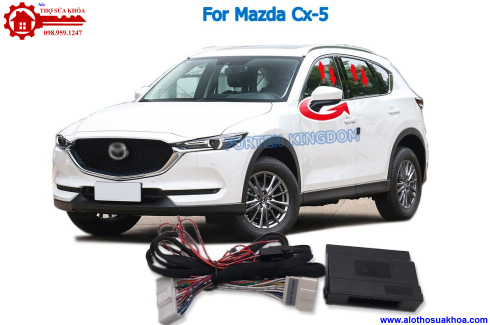 Lắp thay thế chìa khóa SmartKey Cho xe ôtô Mazda CX5 chính hãng