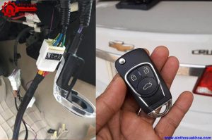 Lắp đặt sửa độ SmartKey Ntek Cho Chevrolet Cruze giảm 100% phí lắp mới