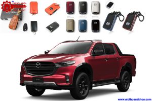Bao da chìa khoá xe Mazda BT-50…May tay thủ công đẹp.độc.lạ