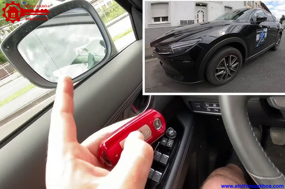 Lắp thay thế chìa khóa SmartKey Cho xe ôtô Mazda 