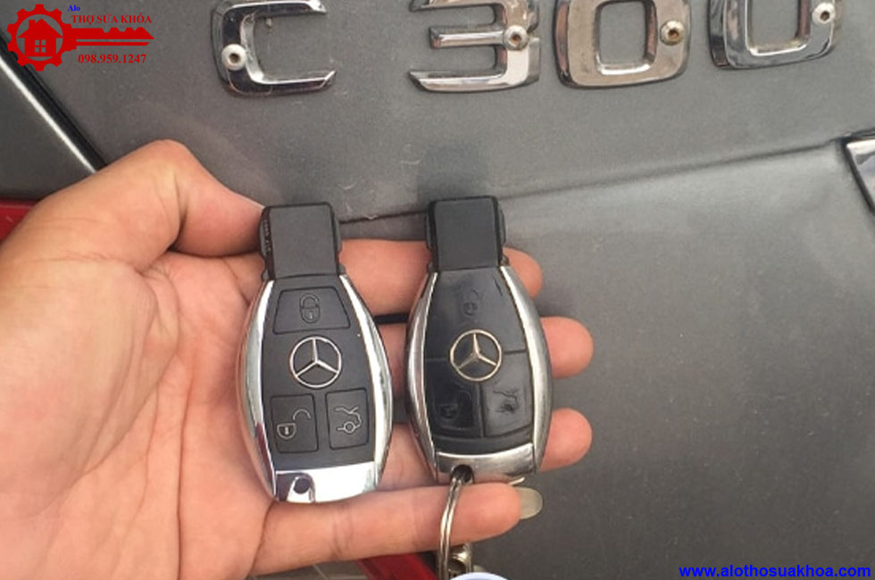 Chìa khóa Smartkey cho xe ôtô Mercedes
