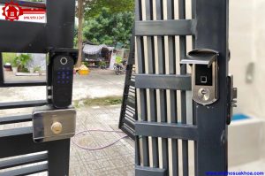 Lắp đặt khóa cổng vân tay ngoài trời - Thiết bị an ninh lý tưởng cho mọi nhà