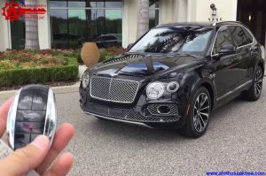 Làm chìa khóa xe Bentley Bentayga tận nơi-chính hãng-máy chẩn đoán OBD