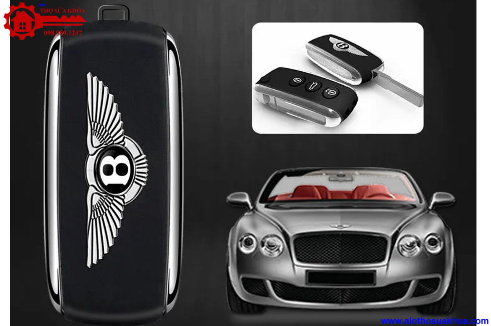 Bao da chìa khóa ôtô Bentley cao cấp, uy tín, chất lượng, đẹp.độc.lạ