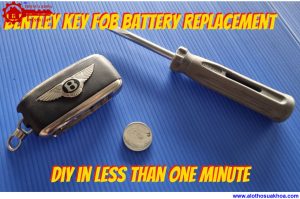 Cách thay pin chìa khoá xe Bentley đơn giản nhất giao pin tận nơi