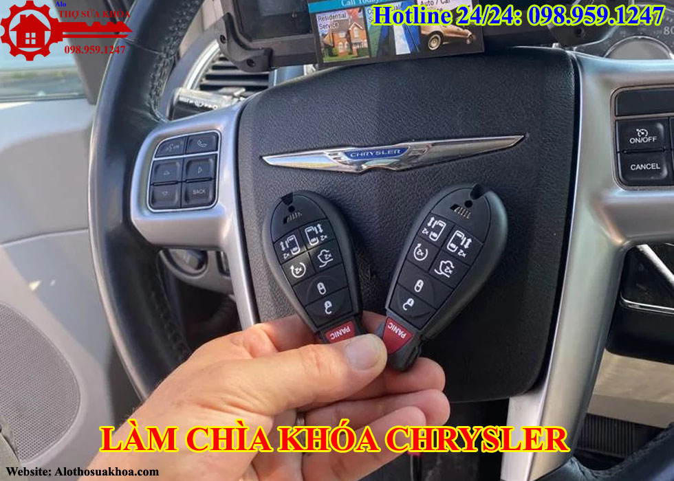 Làm chìa khóa Chrysler