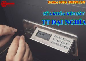 Sửa Khóa Két Sắt Tại Thị Trấn Đại Nghĩa