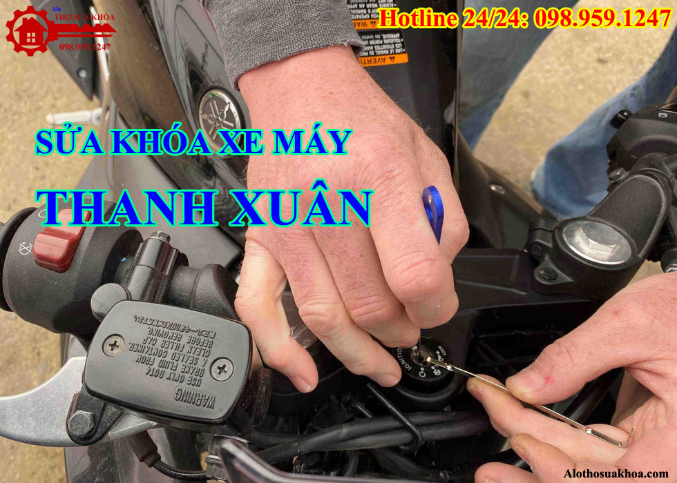Sửa khóa xe máy tại Thanh Xuân