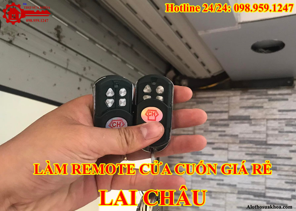 Làm Remote Cửa Cuốn Tại Lai Châu