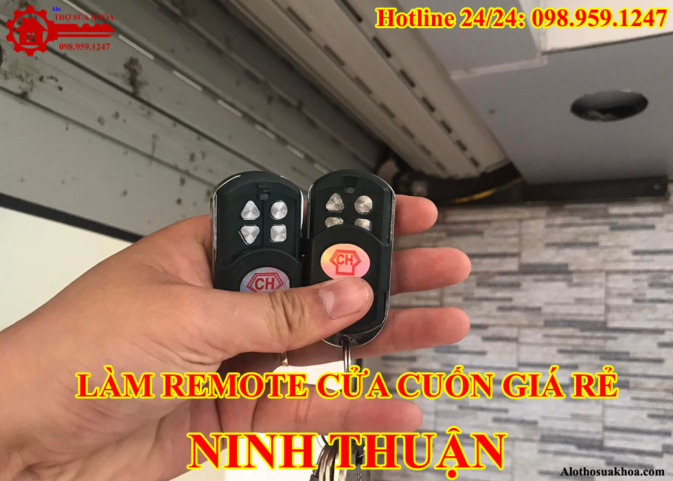 Làm Remote Cửa Cuốn Tại Ninh Thuận