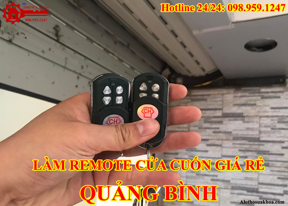 Làm Remote Cửa Cuốn Tại Quảng Bình