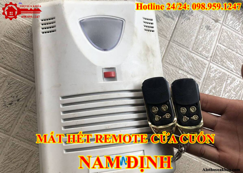 Mất Hết Remote Cửa Cuốn Nam Định