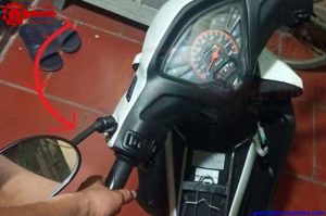 Hướng dẫn cách khóa cổ xe wave