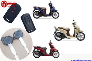Khóa Smartkey Honda cho xe Vision