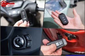 Mở khoá xe Vision không kêu?