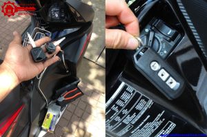 Chìa khóa xe Airblade hết pin