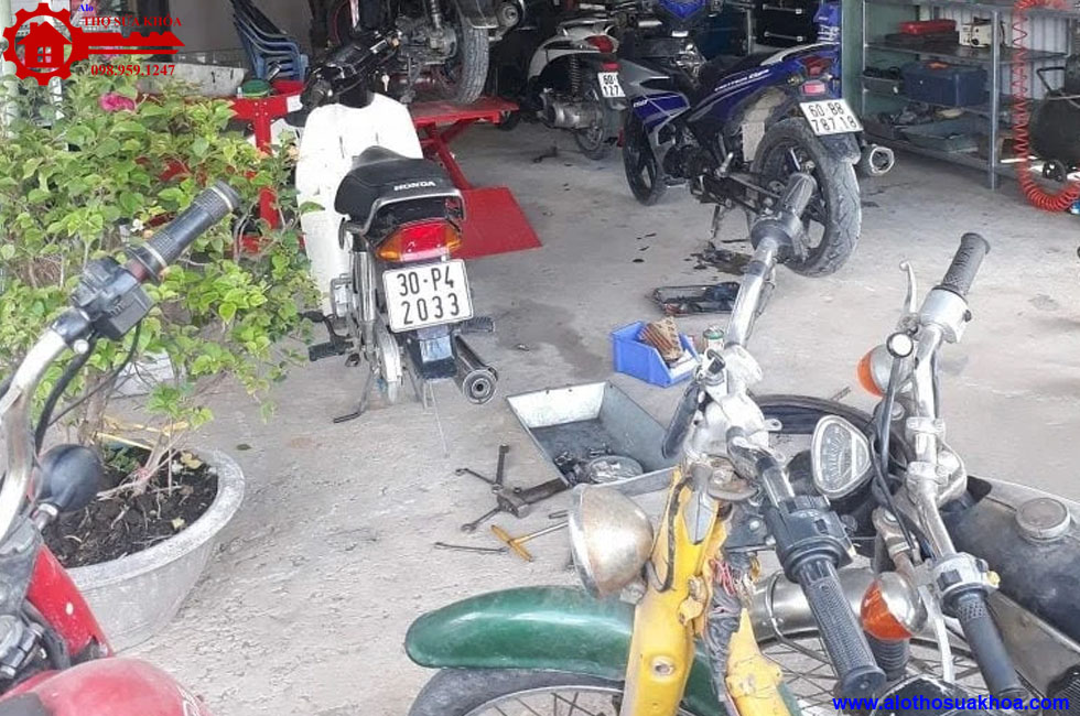 Sửa xe máy tại Bạc Liêu