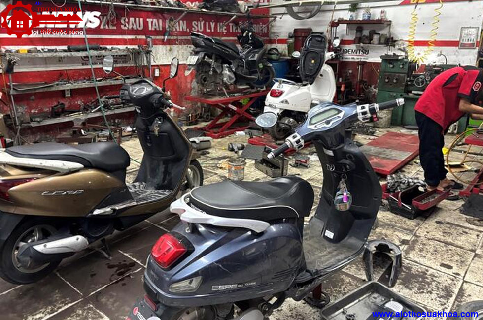Sửa xe máy tại Đồ Sơn