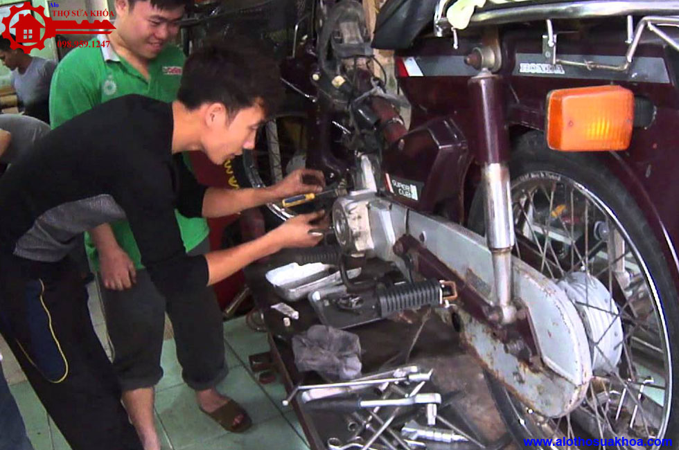 Sửa xe máy tại Kiến An