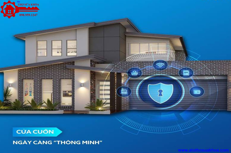 Đổi mã khóa và Làm lại Remote cửa cuốn